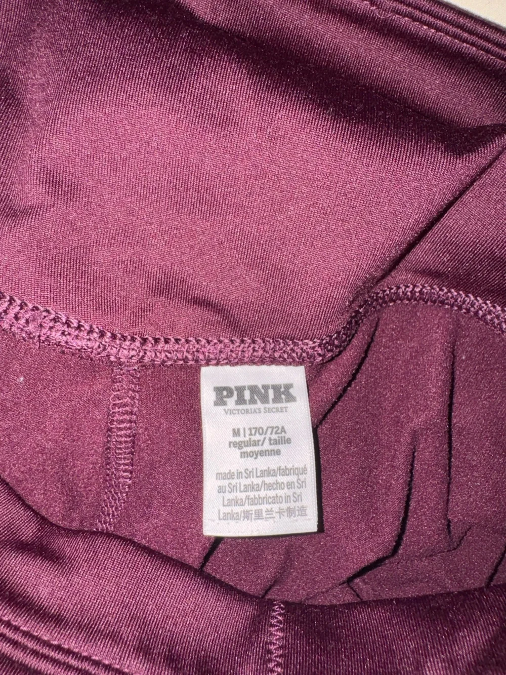 PINK Victoria's Secret Plum Wide-Leg Lounge Set - Picture 2 of 3